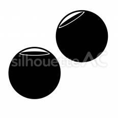 防犯用センサー 防犯ブール,警告,装置のシルエット素材