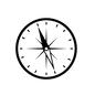 方位磁石 アウトドア,コンパス,方位磁石,磁石,方角,円形,登山,羅針盤,アイテムのシルエット素材