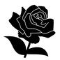 薔薇 薔薇 薔薇,ばら,バラ,ローズ,薔薇の花,一輪,葉,大輪,フラワー,花びらのシルエット素材