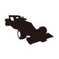 エクストリームスポーツ エクストリームスポーツ モータースポーツ,車,F1,フォーミュラ,カーレース,レース,乗り物,くるま,斜め,1台のシルエット素材