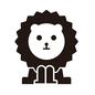 ライオン ライオン ライオン,らいおん,正面,生き物,生物,動物,アニマル,獣,動物園,野生のシルエット素材