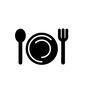 食事 食事 食事,ランチ,ディナー,レストラン,カトラリー,テーブルセッティング,上から,旅,旅行のシルエット素材
