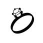 結婚指輪 結婚指輪 ウェディング,結婚指輪,リング,指輪,結婚,結婚生活,ダイヤモンド,ダイヤ,貴金属,ジュエリーのシルエット素材