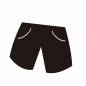 ハーフパンツ ハーフパンツ ハーフパンツ,短パン,運動着,体操着,服,運動会,運動,体育,体育祭,イベントのシルエット素材