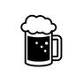 生ビール 生ビール 生ビール,ビール,生中,ジョッキ,ビールジョッキ,アルコール,お酒,泡,飲み物,酒のシルエット素材