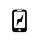 充電 充電 充電,スマホ,スマートフォン,携帯,モバイル,電話,携帯電話,タブレット,端末,通信機器のシルエット素材
