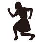 踊る 踊る,全身,ダンス,女性,女の子,ノリノリ,ゴーゴー,正面,ユニーク,おもしろいのシルエット素材
