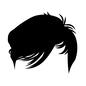髪型 髪型 短髪,ショート,七三分け,髪,髪型,ヘア,ヘアスタイル,かつら,ウィッグ,男性用のシルエット素材