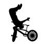 アクロバット BMX,自転車,バランス,人物,人,アクロバット,スポーツ,運動,身軽,身体運動のシルエット素材