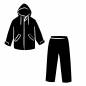 セパレートの雨具 雨具,レインコート,アウトドア,ズボン,フード,レイングッズ,ファッション,服,上着,上下のシルエット素材