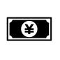 紙幣 紙幣 紙幣,お札,円,マーク,お金,金銭,日本円のシルエット素材