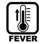 熱が上がる 熱が上がる 新型コロナウィルス,熱,英語,フィーバー,発熱,体温,上がる,矢印,上昇,目盛りのシルエット素材