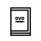 DVD DVD DVD,ディスク,パッケージ,データ,デジタル,作品,映画,シネマ,シアターのシルエット素材