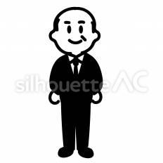 サラリーマン サラリーマン,スーツ,長袖のシルエット素材