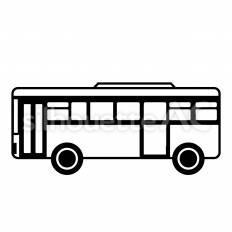 ラッピングバス広告 ラッピング,車両,走行のシルエット素材