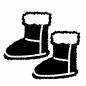 ブーツ ブーツ ブーツ,履き物,靴,両足,モコモコ,足,雪遊び,ファッション,アウトドア,ゲレンデのシルエット素材