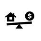 住宅ローン 住宅ローン 金融,ファイナンス,経済,銀行,バンキング,バンク,金利,お金,紙幣,貨幣のシルエット素材