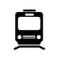 電車 電車 のりもの,乗り物,鉄道,鉄道車両,移動手段,電車,チンチン電車,地下鉄,普通電車,列車のシルエット素材