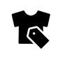 Tシャツ Tシャツ Tシャツ,シャツ,値札,札,プライスタグ,タグ,商品,販売,お店,トップスのシルエット素材