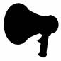 拡声器 拡声器,誘導,案内,メガホン,運動会,応援,演説,選挙,年中行事,学校のシルエット素材