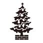 クリスマスツリー クリスマスツリー クリスマスツリー,ツリー,星,スター,トップスター,クリスマスボール,クリスマス飾り,オーナメント,12月,冬のシルエット素材