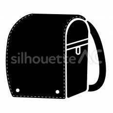 ランドセル 子供,ランドセル,かばんのシルエット素材