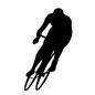 競輪選手 競輪選手 競輪選手,選手,競輪,自転車,乗り物,レース,競争,公営競技,ギャンブル,賭け事のシルエット素材