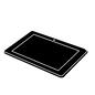タブレット タブレット スマートフォン,スマホ,タブレット,携帯電話,モバイル,デジタル,本体,製品,機器,機械のシルエット素材