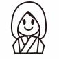 白無垢で笑顔の花嫁 白無垢で笑顔の花嫁 花嫁,女性,新婦,白無垢,着物,和装,笑顔,嬉しい,神前式,ウェディングのシルエット素材
