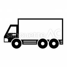 アドドラック アド,トラック,車両のシルエット素材