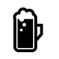 ビール ビール ビール,ジョッキ,生中,生ビール,中ジョッキ,泡,一杯,飲み会,宴会,酒のシルエット素材