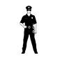 警察官 警察官 人物,人,全身,立ち姿,警察官,police,policeman,警官,警察,ポリスのシルエット素材