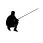 釣り人 釣り人 釣り,魚釣り,フィッシング,海釣り,川釣り,釣り竿,竿,釣り堀,人,人物のシルエット素材