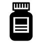 薬 薬 薬瓶,薬,飲み薬,内服薬,処方薬,瓶,治療,1瓶,メディカル,医療のシルエット素材