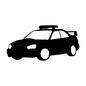 パトカー パトカー 乗り物,車,警察車両,車両,走行,自動車,警察,パトカー,パトロールカー,パトランプのシルエット素材