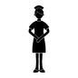 ナース ナース 医療,病院,仕事,制服,人物,人,女性,白衣,看護婦,ナースのシルエット素材