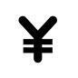 円記号 円記号 仕事,ビジネス,お金,円,マーク,記号,貨幣,コード,通貨,マネーのシルエット素材