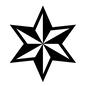 星 星 星,立体,スター,エンブレム,バッジ,レトロ,オールドアメリカン,アンティーク,アメリカンビンテージ,ヴィンテージのシルエット素材