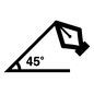 角度 角度 角度,パス,45度,作図,ペンツール,ペン,イラストレーター,グラフィック,グラフィックツール,画像編集のシルエット素材