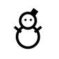 雪だるま 雪だるま 雪だるま,雪,冬,天気,天候,自然,天気予報のシルエット素材