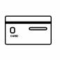 クレジットカード カード,決済,購入,取引,会計,番号,情報,所有,契約,シンプルのシルエット素材