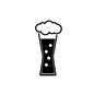 ビール 飲み物,飲物,グラス,コップ,酒,お酒,アルコール,ビール,発泡酒,泡のシルエット素材