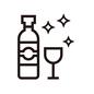 ワイン ワイン,ボトル,グラス,ワイングラス,お酒売場,アルコール売場,アルコール,酒,キラキラ,買い物のシルエット素材