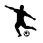 シュート シュート サッカー選手,サッカーボール,人,人物,シュート,パス,球技,スポーツ,サッカー,全身のシルエット素材