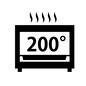オーブンレンジ レシピ,オーブンレンジ,オーブン,温度,オーブントースター,加熱,200,湯気,家電,器具のシルエット素材