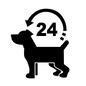 犬 犬 犬,いぬ,イヌ,動物,生き物,横向き,一日中,24時間,介護,介助犬のシルエット素材