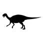 恐竜 恐竜,白亜紀,ジュラ紀,四足歩行,生物,生き物,肉食,肉食獣,自然,横のシルエット素材