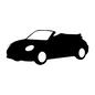 スポーツカー スポーツカー 乗り物,停車,車,カー,走行,乗用車,普通車,スポーツカー,オープンカー,自動車のシルエット素材