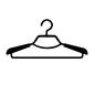 ハンガー 整理整頓,ファッション,収納,１本,洋服かけ,ハンガー,洗濯,ランドリー用品のシルエット素材
