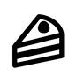 ショートケーキ ショートケーキ 食べ物,おやつ,デザート,スイーツ,ケーキ,ショートケーキ,苺,いちご,イチゴのシルエット素材